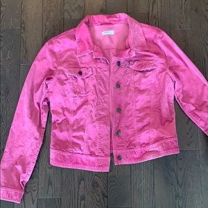 Pink corduroy jacket